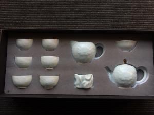 浮雕茶具套装