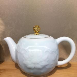 浮雕茶具套装