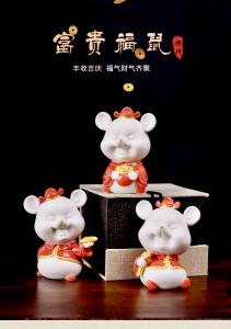 生肖鼠摆件